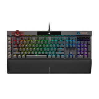 【CORSAIR 海盜船】K100 銀軸RGB OPX CHERRY MX 英文機械式電競鍵盤