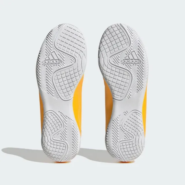 adidas 愛迪達】X Speedportal.4 IN J 中童足球鞋運動訓練室內穩定黃黑