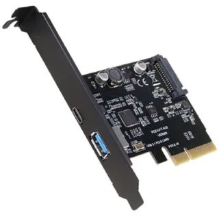 【伽利略】PCI-E 4X USB3.1 1A 1C 擴充卡(PTU312C)
