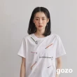 【gozo】跟著鴨子導遊旅行羅紋領T恤(兩色)