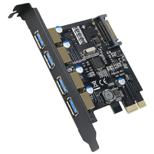 伽利略 PCI-E USB 3.0 4 Port 擴充卡(PTU304B)