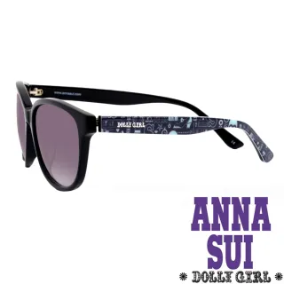 【Anna Sui】Dolly Girl系列經典洋娃娃元素造型太陽眼鏡(黑 - DG801-001)