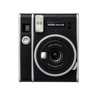 【FUJIFILM 富士】instax MINI 40 拍立得相機 含空白底片20張+漆彈3相本(Mini40 公司貨)