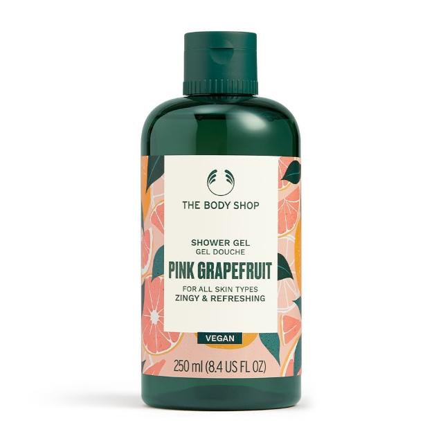 【THE BODY SHOP 美體小舖】粉紅葡萄柚活力沐浴膠-250ML(沐浴乳)