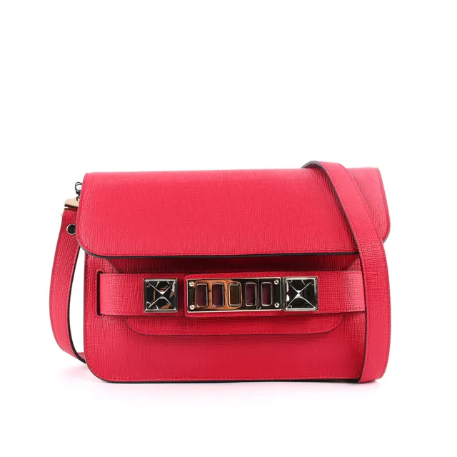 【PROENZA SCHOULER】mini 新款金釦 防刮牛皮 PS11(3色)