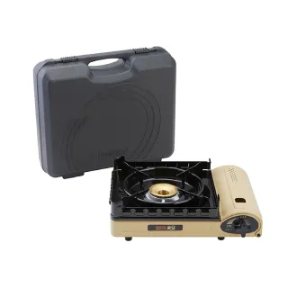 【Iwatani 岩谷】新風丸超防風卡式爐 沙色 CB-KZ-3(卡式爐 燒烤爐 烤爐 露營 逐露天下)