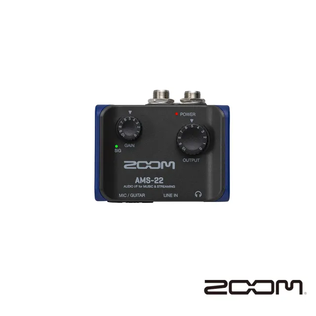 【ZOOM】AMS-22 錄音介面(公司貨)