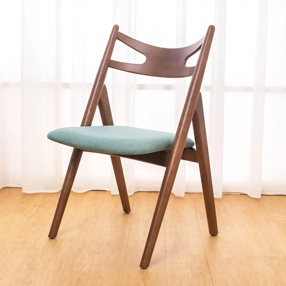 【BODEN】米洛實木餐椅/單椅