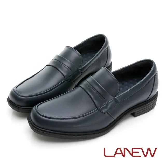 【LA NEW】安底防滑 套入式 輕量 寬楦 羊皮 紳士鞋(男76290337)