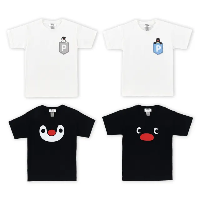【MUSE 木棉花】企鵝家族短袖T恤(短T 短上衣)