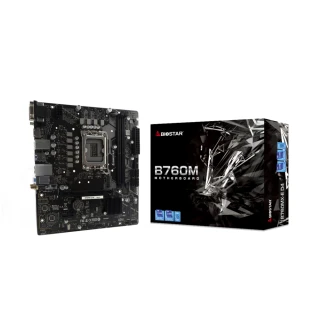 【BIOSTAR 映泰】B760MX2-E 主機板(LGA1700/DDR5)