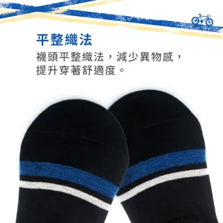 【PULO】3雙組 環島一號線隱形襪(襪/男襪/男襪子/薄襪/隱形襪/低口襪/船襪/止滑膠)