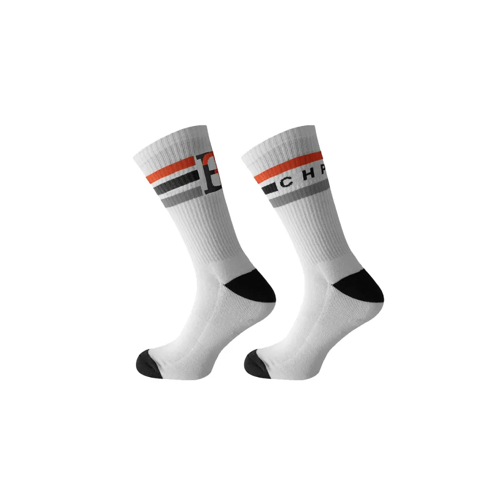 【CHPT3】Essential Tube Socks 中筒襪 Brompton Logo / Stripes(B6C3-TSX-MC0SMN)