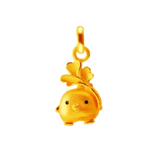 【甜蜜約定2sweet-PE-6506】純金金飾雞年金墬-約重0.42錢(雞年)