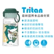 【Home Tune 家音】美國Tritan材質透明鎖扣彈蓋直飲水壺420ml(採用美國標準製程控管)