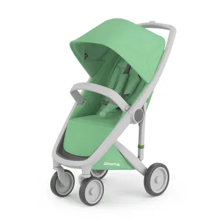 【荷蘭Greentom】Classic經典款-經典嬰兒推車-嬰幼兒手推車(叛逆灰+率性綠)