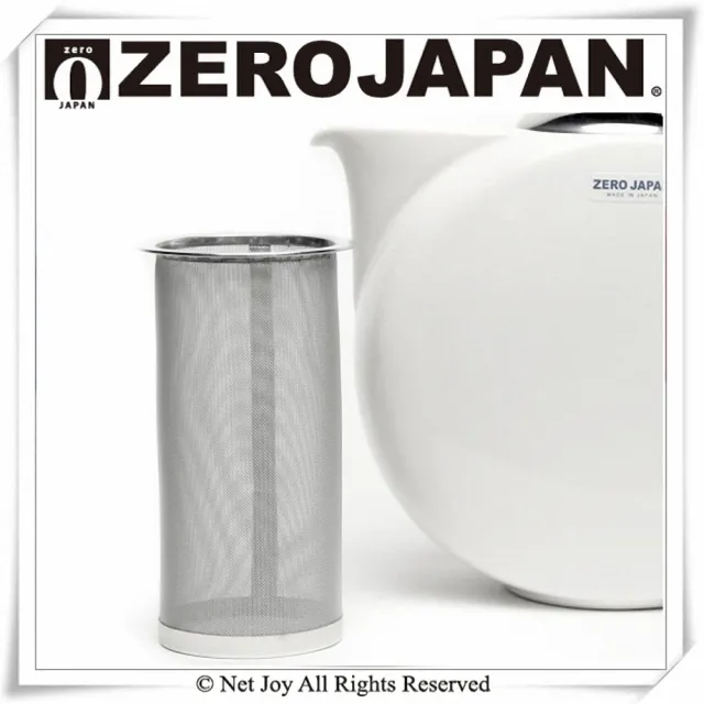 【ZERO JAPAN】月亮陶瓷不鏽鋼蓋壺1300cc(白色)