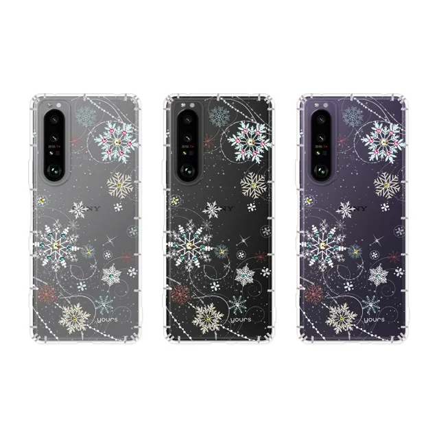 【YOURS】SONY 全系列 彩鑽防摔手機殼-雪戀(Xperia1VI/10VI/5V/10IV/5IV/1VI/PRO-I/5II/1III/10II)