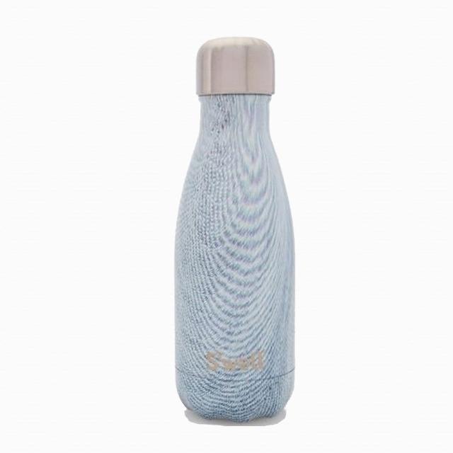 【S’well】Blue Jean-9oz-美國時尚不鏽鋼保冷.保溫杯260ml(Textile COLLECTION 保溫瓶)
