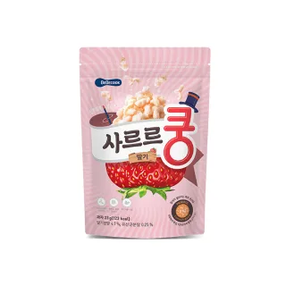 【韓國 BEBECOOK】智慧媽媽益生菌泡芙-3包入(草莓 香蕉 優格起司三種口味)