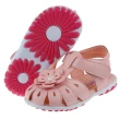 【心花朵朵開】粉色真皮寶寶涼鞋(K7K691G)