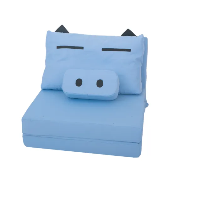 【BN-Home】CUTE PIG 可愛豬童趣沙發床(沙發床/雙人沙發/折疊椅)