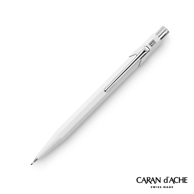 【CARAN d’ACHE】844 經典白 自動鉛筆(瑞士製)