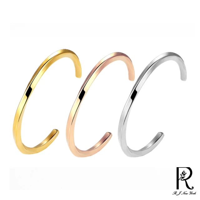 家家銀飾手工坊 999足銀細版素面心經戒指(可調式細版素面心