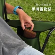 【Horizon 天際線】免安裝輕便折疊野餐露營椅/野餐椅(有側置物袋/椅子收納袋)