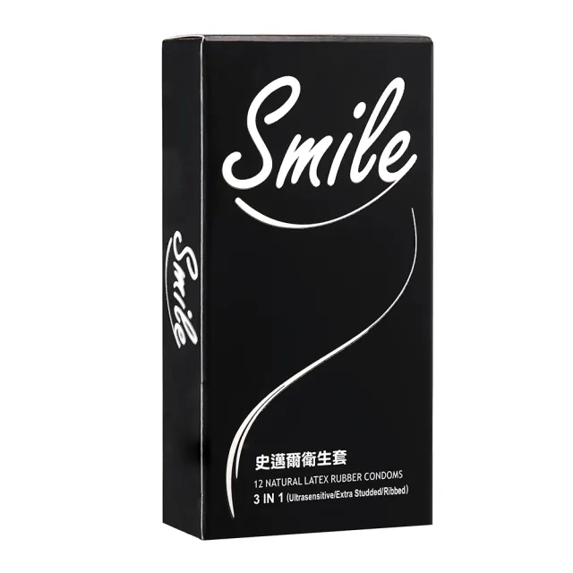 【smile 史邁爾】衛生套熱賣款12入*4盒(共48入)(三合一x2盒+超薄x2盒)