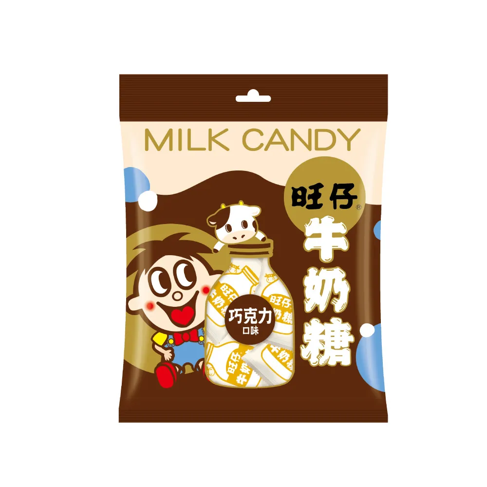 【旺旺】旺仔牛奶糖 巧克力口味 100g(濃郁奶香)