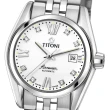 【TITONI 瑞士梅花錶】Airmaster 空中霸王系列-白色錶盤不鏽鋼錶帶/27mm(23909 S-063)