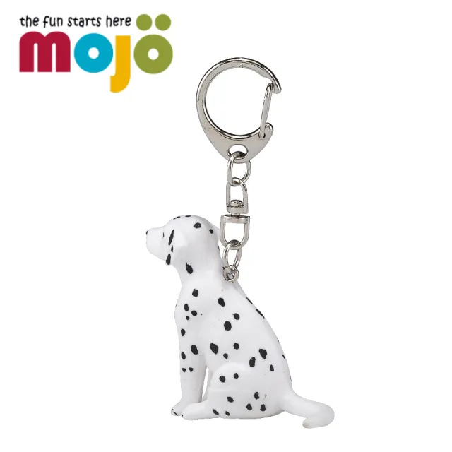 【Mojo Fun】動物模型-大麥町犬鑰匙圈