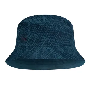 【BUFF】西班牙 可收納漁夫帽《暗藍刷紋》122591/遮陽帽/防曬帽/休閒帽(悠遊山水)