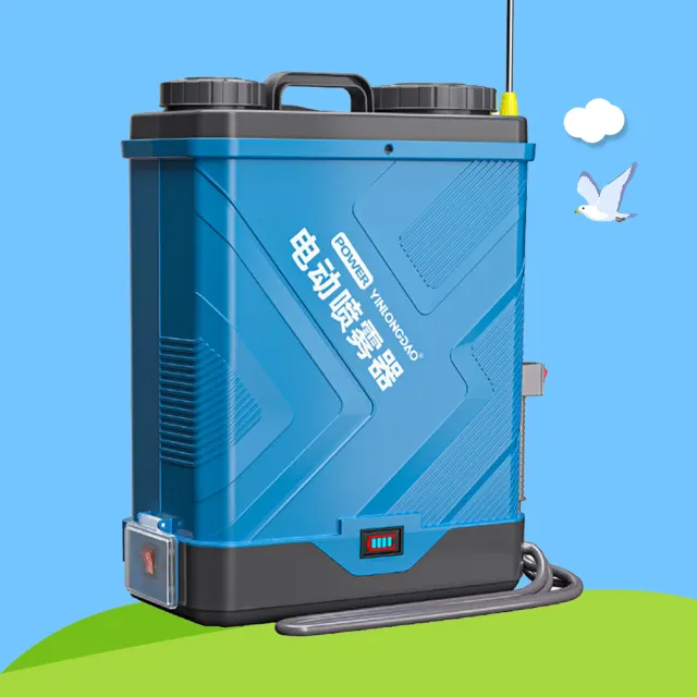【巧可】20L雙泵10A鋰電電動噴霧器 打藥機(大容量農用高壓打藥桶)
