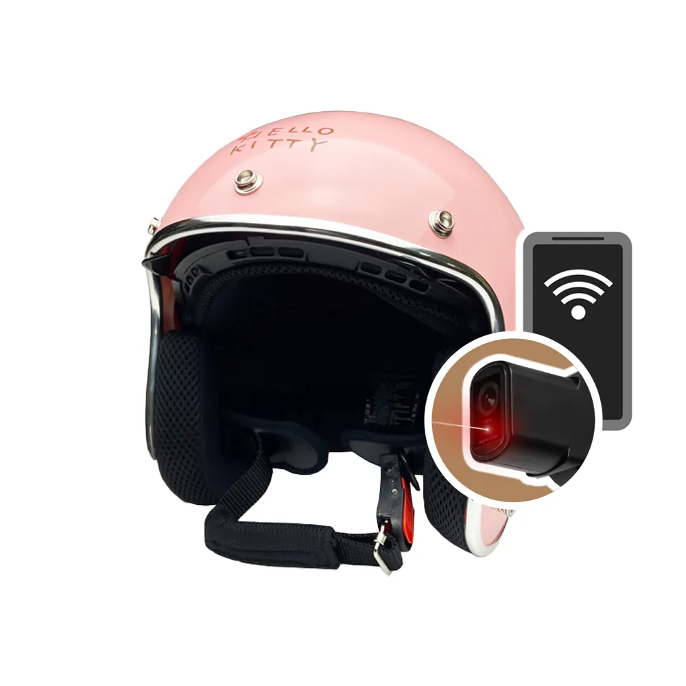 【iMini】iMiniDV X4 果醬Kitty 安全帽 行車記錄器(FullHD 廣角 紀錄器 測速 紅外線)