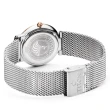 【TITONI 瑞士梅花錶】MADEMOISELLE 優雅伊人系列-銀白色錶盤米蘭尼斯錶帶/32mm(TQ 42912 SRG-590)