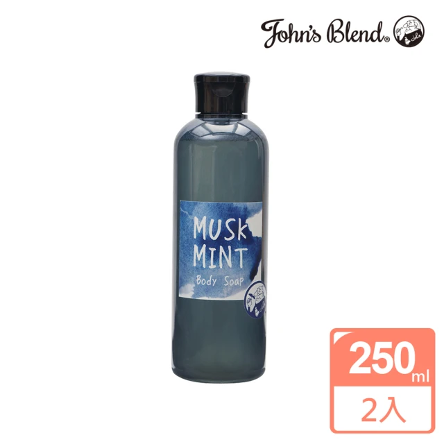 【日本John’s Blend】Body Soap麝香薄荷涼感沐浴乳2入(250ml/瓶)