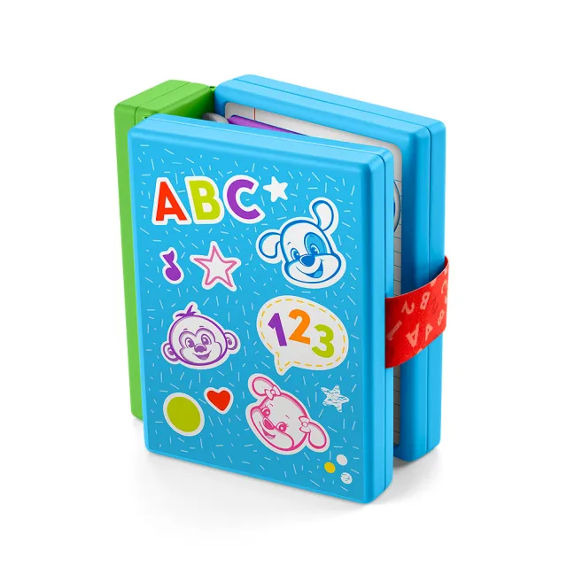 【Fisher price 費雪】費雪123學習書(角色扮演/有聲書/音樂音效/啟蒙玩具/嬰兒玩具)