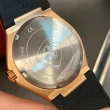 【Ferrari 法拉利】FERRARI手錶型號FE00038(黑色錶面玫瑰金錶殼深黑色矽膠錶帶款)