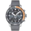 【TISSOT 天梭 官方授權】SEASTAR 1000海星系列 灰 潛水計時腕錶 送禮推薦 禮物(T1204171708101)