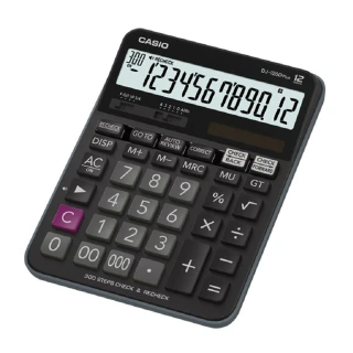 【CASIO】12位數桌上型商用計算機(DJ-120D PLUS)