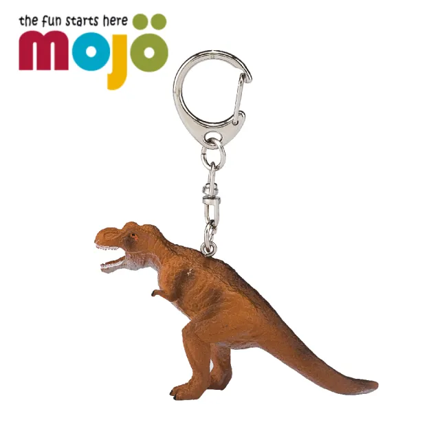 【Mojo Fun】動物模型-迷你暴龍鑰匙圈