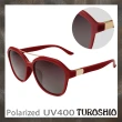 【Turoshio】TR90 偏光太陽眼鏡 H6111 C2 紅(偏光太陽眼鏡)