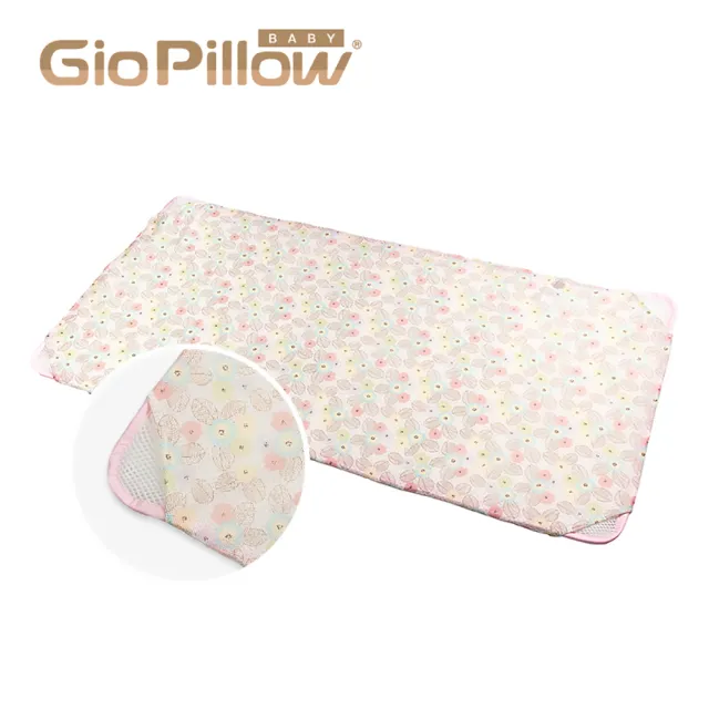 【GIO Pillow】】中床 60×120cm 智慧二合一有機棉透氣嬰兒床墊 M號(透氣床墊 可水洗床墊 嬰兒床墊 彌月禮)