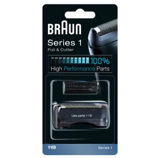 【德國百靈BRAUN】刀頭刀網組11B(德國原裝公司貨 電動刮鬍刀專用)