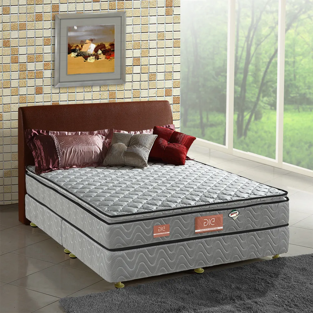 【aie享愛名床】竹碳+3M防潑水+記憶膠真三線彈簧床墊-單人3.5尺(經濟型)