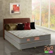 【aie享愛名床】竹碳+羊毛+記憶膠二線彈簧床墊-雙人5尺(實惠型)