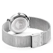 【TITONI 瑞士梅花錶】MADEMOISELLE 優雅伊人系列-銀白色錶盤米蘭尼斯錶帶/32mm(TQ 42912 S-590)