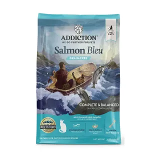 【ADDICTION自然癮食】無穀全齡貓 藍鮭魚1.8kg(貓糧、貓乾糧)